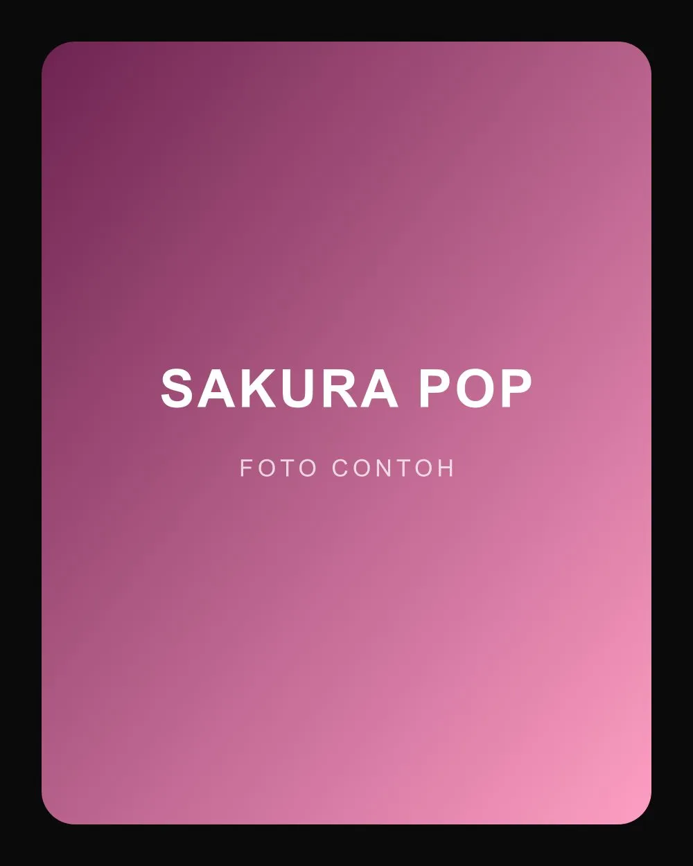 Press-on nail Sakura Pop